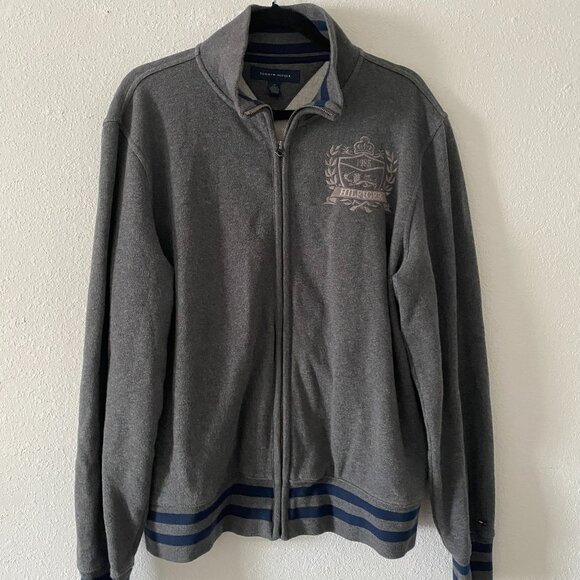 Vintage Tommy Hilfiger Full Zip Sweatshirt - Picture 1 of 5
